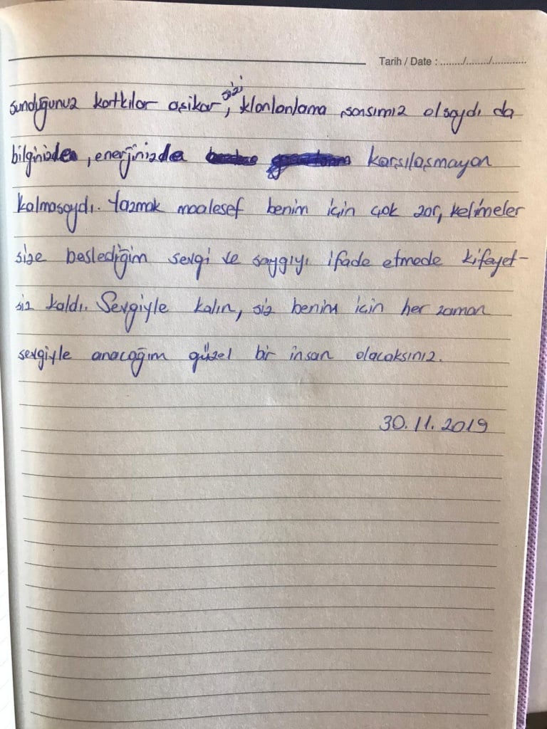 İyi ki hekimliği seçmişsiniz ülkemize insanlarımıza diyebilirim sunduğunuz katkılar aşikâr 2